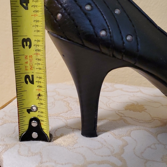 Candie's Black Heels With Studs - Picture 6 of 8